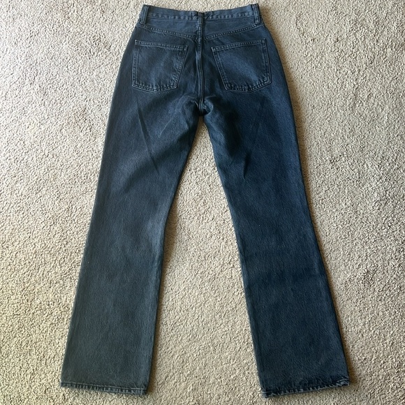 Agolde High Rise Vintage Bootcut Jean in Percolate Black - Picture 6 of 14